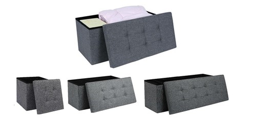 Ottoman storage seat stool - ottoman,
