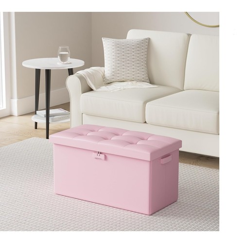 Fireproof storage ottoman - fireproof,