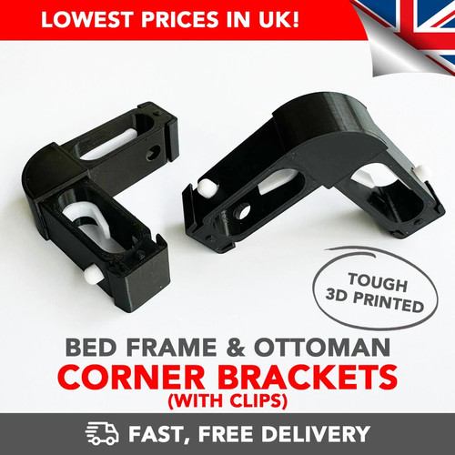 Ottoman corner bracket bed - corner,