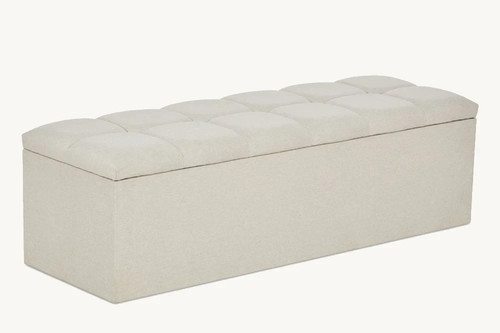 Ottoman storage box - box, plush