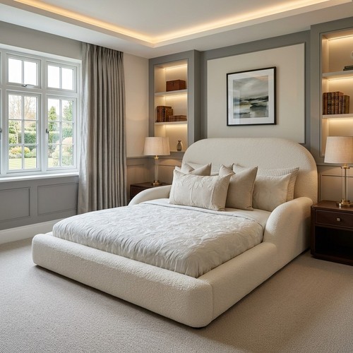 Kids teddy boucle - teddy, bed