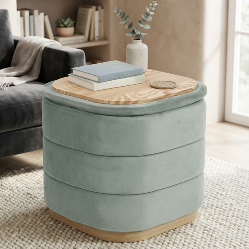 Storage ottoman cube - ottoman, folding