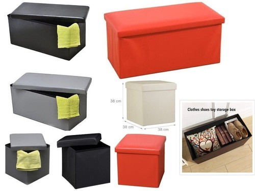 Folding ottoman storage - storage, box