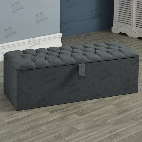 Large chesterfield ottoman - large,