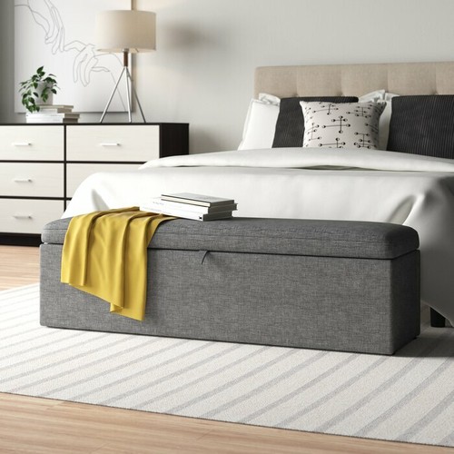 Ottoman storage box - storage, blanket