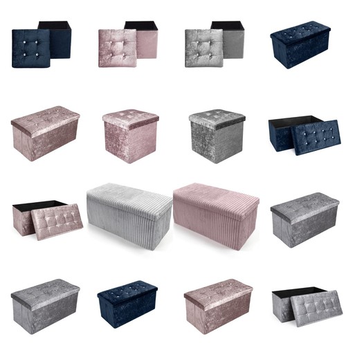 Velvet corduroy storage foot - velvet,