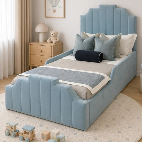 Toddler kids bed frame plush - toddler,