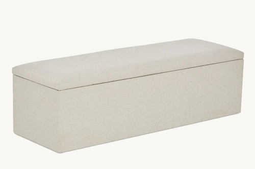 Ottoman storage box - ottoman, blanket