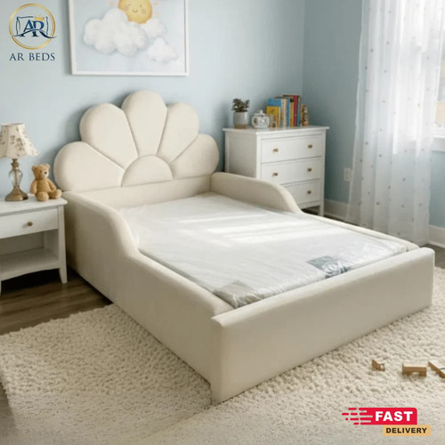 Blossom kids bed frame - bed, plush